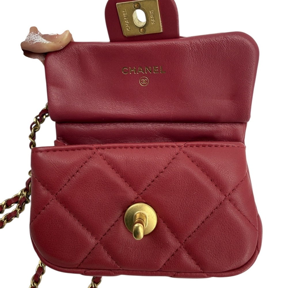 Chanel Lady Handle Card Holder with Chain - Picture 7 of 7